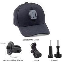 Action Camera Baseball Hat Mount for GoPro Hero 13 12 11 10 9 8, Adjustable Sun Cap with Bracket for First Person POV Shooting