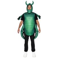 Adult Halloween Beetle Costume Insect Cosplay Outfit Stage Performance Funny Fancy Dress Beetle blue
