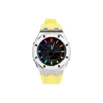 CASIO Unisex 44mm Juodas laikrodis GA-2100-1A1(Žiūrėti1--) Regular Box black