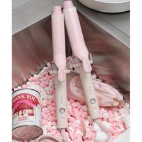 Oa Freevolt Bongo Curling Iron 36mm   40mm Wave + Polka Dot Scrunchie 36mm M02045 white