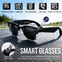 2027 New 8MP Ultra-Wide HD Camera Smart Glasses Video Record 4GB AI Photo Recognition BT Call Translation Voice Smart Glasses
