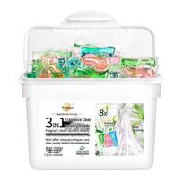 Fragrant 7-in-1 Laundry Pods: Long-lasting, Skin-friendly, Softening Stain Removers