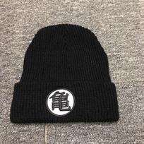 Dragon Ball Trendy Knitted Hat Woolen Hat Pullover Hat Winter Hat Fashion Unisex Black turtle gray
