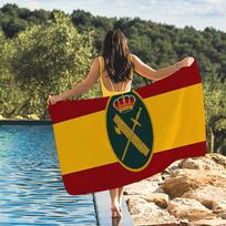 Espana Spainish Spain Guardia Civil Towel Quick Drying Beach Towels Are Suitable For Swimming Pools Camping Yoga And The Gym 40x70CM orange