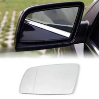 Car Wide Angle Heated Mirror Glass With 4 P For BMW 5 E60 / E61 (2003-2009) 6 E63 / E64 (2004-2010) 1pc Left gray