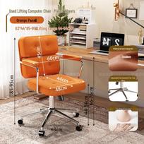 Comfortable Retro Swivel Chair for Home, Office, or Bedroom