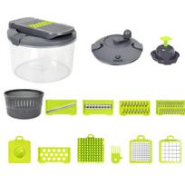 Manual Multi-functional Vegetable Dehydrator Set 2 in 1 Salad Spinner Vegetable Slicer  Fruit pilka