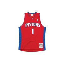 Mitchell Ness Allen Iverson 2008 Nba Detroit Pistons swingman tank top SMJYCP19212-DPISCAR08AIV M red