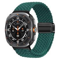 Magnetic Braided Band For Samsung Galaxy Watch Ultra Strap 47mm Nylon Pulseira Belt Bracelet Correa Galaxy Watch 2026 ultra 2 Galaxy watch ultra black