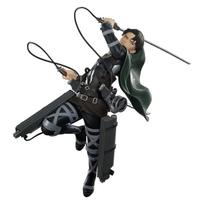Ichiban Kuji Attack on Titan Levi Ackerman Figure, Seeking Freedom C Prize, Approx. 17 cm black