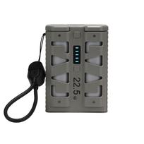 DIY Kit for 2x 21700 Battery Case 22.5W Fast Charging Power Bank Case One-Click Battery Swap Dual Mode Support for Low Current pilka
