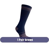 1Pair Long Five Finger Socks Mans Pure Cotton Compression Striped Vintage High Tube Colorful Fitness Sport Toe Socks Student EU39-44 black