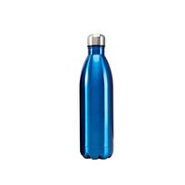 500/750/1000 ml dviguba izoliuota vakuuminė kolba nerūdijančio plieno vandens butelis be BPA termosas, skirtas sportiniams vandens buteliams 1000ML mėlyna