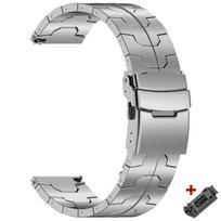 22 mm titano apyrankė Huawei Watch GT5 GT4 46 mm laikrodžiui, 4/4 Pro apyrankė Amazfit Balance Active 2, prabangi 20 mm laikrodžio apyrankė Huawei GT5 Pro 46mm white