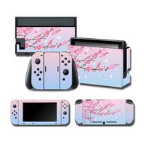 Colorful Stickers For Switch Console and Controller Skin Set PVC Skins Sticker 1 white