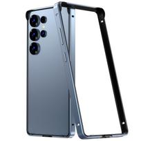 Aliuminio lydinio rėmelis Samsung S26 Ultra/S24 Plus/S25 telefono dėklui - Apsauginis dangtelis nuo kritimo S26 Plus