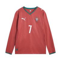 PUMA FW25 Portugalija 2026 ilgomis rankovėmis namų žaidėjo marškinėliai Futbolo marškinėliai Gerbėjų leidimas Vyriški 788142-77 L brown