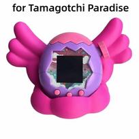 1 Pcs PLA Anti-Scratch Games Console Stand Shockproof Cute Cartoon Display Holder Protective Angel Wings for Tamagotchi Paradise black