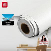 Fuju Peel and Stick Waterproof Wall Sticker Wallpaper gray