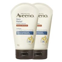 Aveeno Hand Cream Skin Relief Hand Lotion 100g x 2 (30322949) white