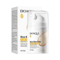 BIOAOUA Rejuvenating, Moisturizing & Brightening Cream Rice Plasma Skin Cream 50g white