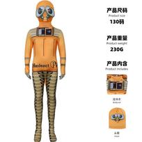 Roboto istorija Wall-E kostiumas Helovino juokingas Cosplay kostiumas WALL. E Bodisuit Children 140 orange