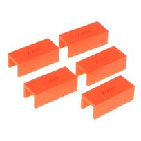 5Pcs Cabinet Drawer Shims, 2/3/4Mm Gap Adjust Spacers For Panels Under 18Mm, Woodworking Repair Brackets red