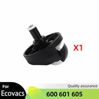 Ecovacs Debot OZMO 600 601 605 Atsarginės dalys Pagrindinis ritinėlis Šoninis sukamasis šepetėlis Dangtelis Ratukas Hepa filtras Šluostė Dulkių dėžutės rinkinys black
