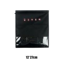 Laptop Faraday Mobile Phone Notebook Blocker Bag RFID RF Signal Blocker Shielding Safety Package Anti-theft Brush Pouch 35*45cm black