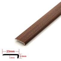 270cm L formos dešiniojo kampo grindų krašto apdailos juosta, SPC akmens plastiko grindų krašto apvyniojimo juosta, dekoravimas, apsauga 270cm【with adhesive】