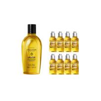 L'Occitane  Sweet Almond Shower Oil Set Delicate Smooth Oil Oil Oil Oil Oil 819 2209 2210 rožinė