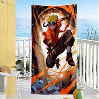 Naruto Beach Towel Super Soft Microfiber Quickdry Fabric Comfortable Lightweight Portable for Swimming,Beach,Camping, Travel, Beach Accessories,Gym 80cmx160cm(31x63inch)