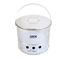Onoue Seisakusho Charcoal Grill with Fire Extinguisher Barbecue Charcoal (ONOE) HS-250 [Camping Equipment, Stove, Grill, BBQ, Grill] white