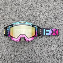 FXR Ski Goggles Double Layers Anti-fog UV400 Snowboard Snow Goggles Snowmobile Eyeglasses Eyewear Outdoor Sport Skiing