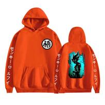 Anime Dragon Ball Men Women Hoodies Autumn Casual Pullover Hoodie Fashion Hip Hop Sweatshirt Clothes XL oranžinė