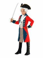 Helovino persirengimo vaikų kostiumas Kolonijos berniuko Cosplay kostiumai Šventės kostiumai l (recommended for 130cm) red
