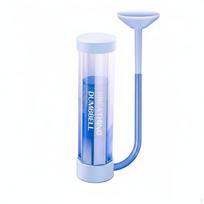Lung Capacity Training Device central Strengthening Abdominal Breathing Weight Ergonomic Mouthpiece mėlyna