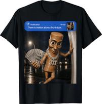 There is Motion at Your Front Tung Tung Tung Sahur Money T-Shirt XL gray