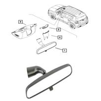 Car Interior Rearview Mirror For Jeep Renegade Grand Commander 2016- 735639254 Baby Mirrors 6CE65LXHAA 6CE65DX9AA juoda