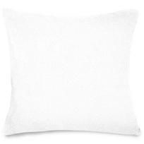 40x40 terry pillowcase for bolster white