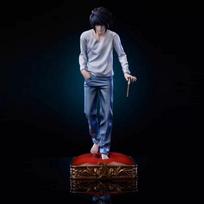Death Note Standing Posture L Anime Action Figure Trend Toy Pvc Static Statue Model Ornament Desktop Collection Decoration Gift black