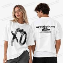 The Weeknd After Hours Til Dawn Tour On August 5 2026 XO White T-Shirt M gray