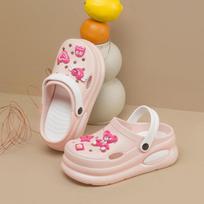 Women Thick Sole Eva Garden Clogs Beach Outdoor Shoes 38 rožinė