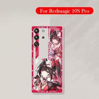 Skaidrus dėklas ZTE Nubia Redmagic 10S 10 Pro Plus, apsaugantis nuo kritimo, galinis dangtelis REDMAGIC 10 10S PRO+ 1PC&For 10 Pro Plus