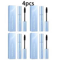 Thick essence mascara, long-lasting curling, waterproof and anti-halo, Vitamin E nourishes and cares for long and thick multi-piece set 1pc