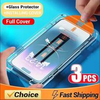 For Samsung S21 S20 S24 FE S25 Ultra Tempered Glass A54 A55 A51 A52 A53 Galaxy S23 S22 Plus FE S25 S24 Ultra Screen Protector 1Pcs