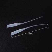 100 vnt./rinkinys Klijų antgaliai Plastikiniai Klijų Mikroantgaliai Klijų prailgintojas Tikslus CA klijų aplikatorius 7cm gray