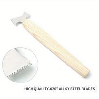 Japanese Guitar Fret Slot Cleaning Saw Acoustic Guitar Fret Glue remove tool guitar repaire tool 1pc white