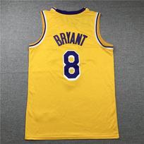Siuvinėtas NBA Los Angeles Lakers Kobe Bryant 8 Krepšinio Džersis Vyrams Moterims Sportinė Apranga Ruduo Žiema XL gray