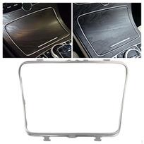 Console Cup Holder Strip Stickers Fits 205 W205 2015-20 Moulding Plating gray